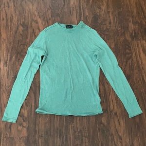 Zara man turquoise sweater